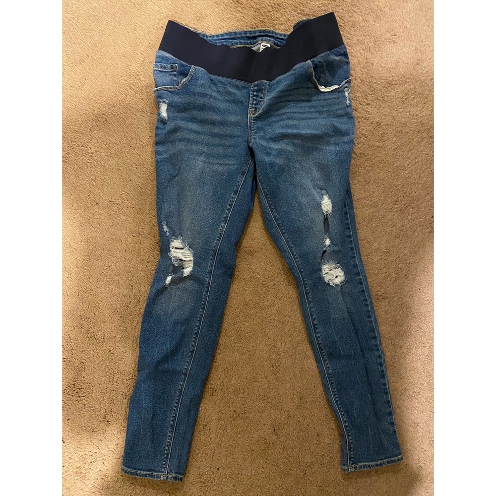 Old Navy maternity jeans